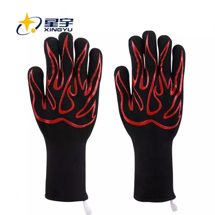 Xingyu | New Product Hot Pot BBQ Grill Oven Gloves Silicone Mitt